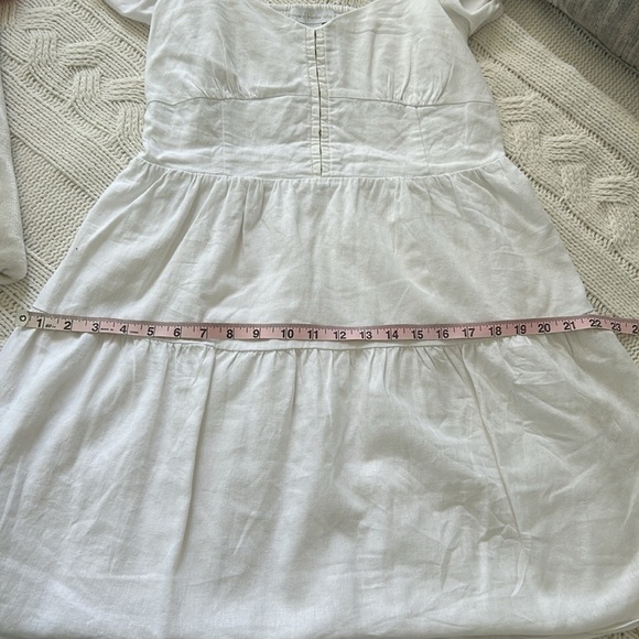 House of Harlow white baby doll dress size medium - Picture 8 of 12